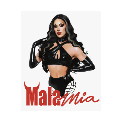Mala Mía Matte Poster