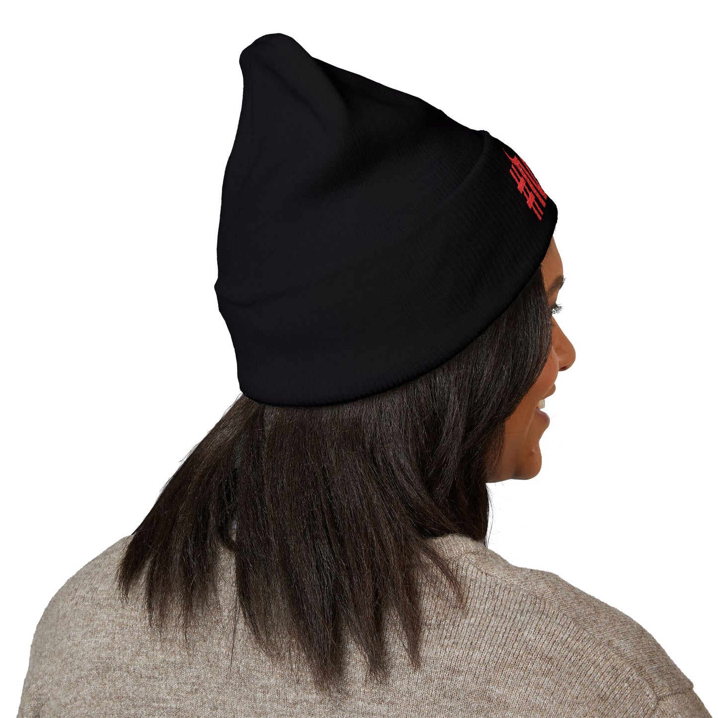 #Malita Embroidered Beanie