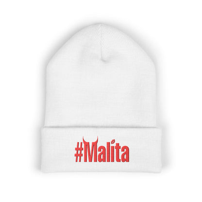 #Malita Embroidered Beanie